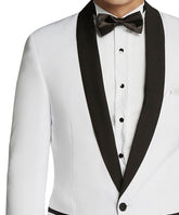 Men's Tuxedo Suit Dinner Party Wedding Blazer Jacket W&B SkinOutfit